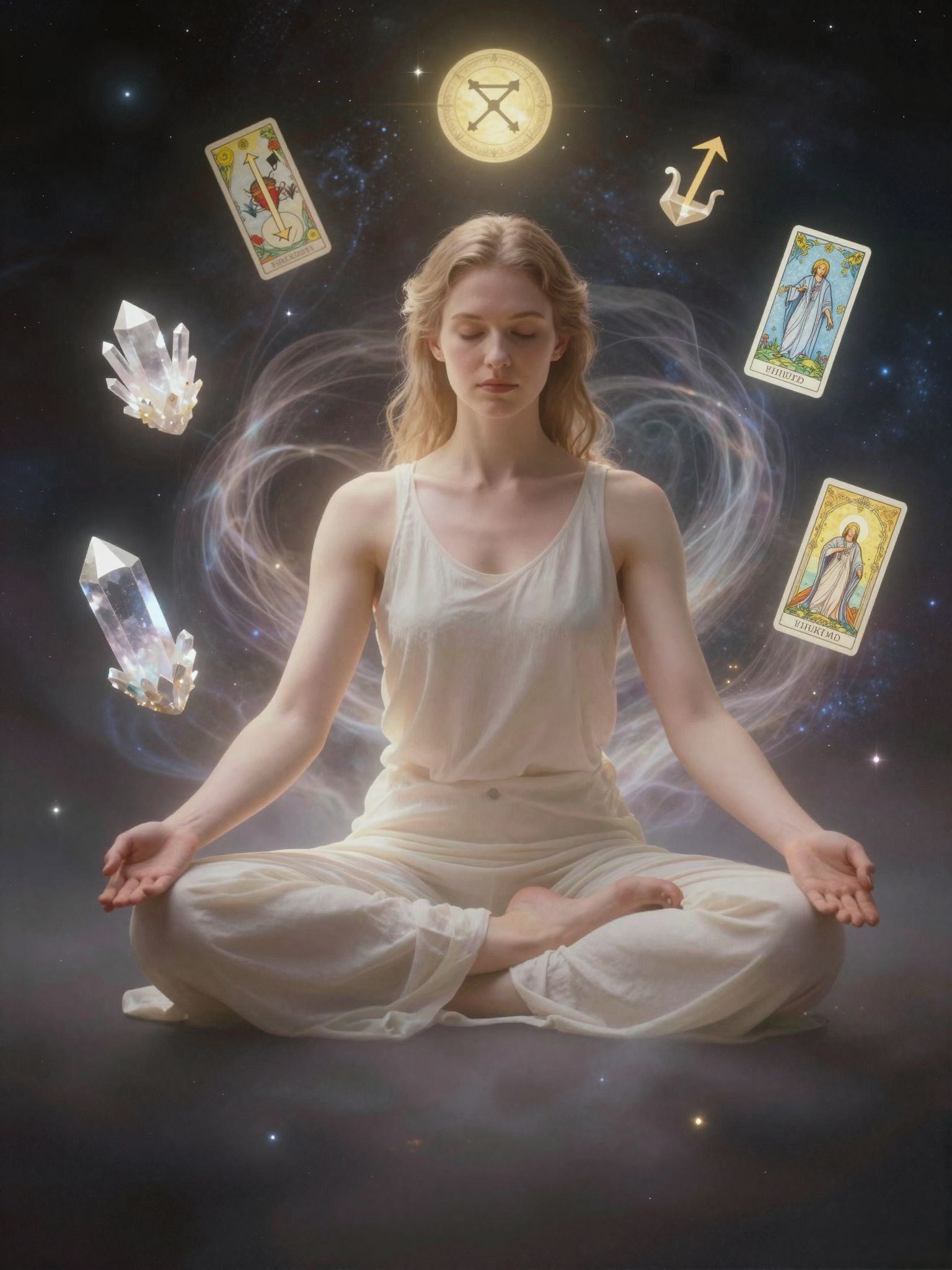 Az elemek harmonizálása erősíti a meditációs élményt.