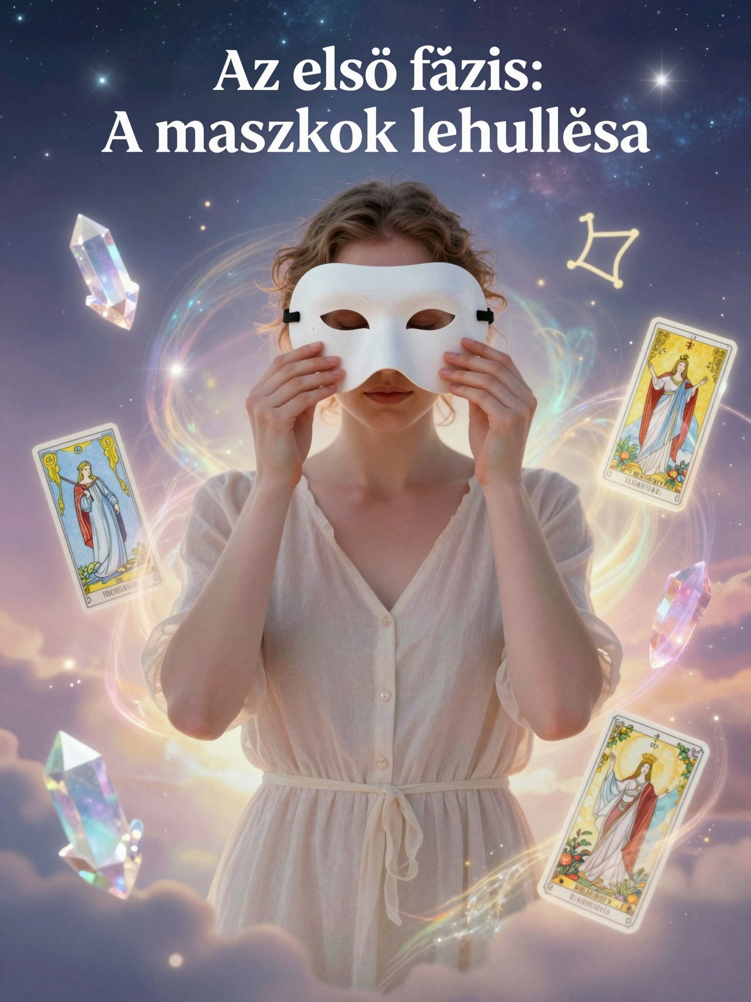 A maszkok lehullása lehetővé teszi a valódi önelfogadást.