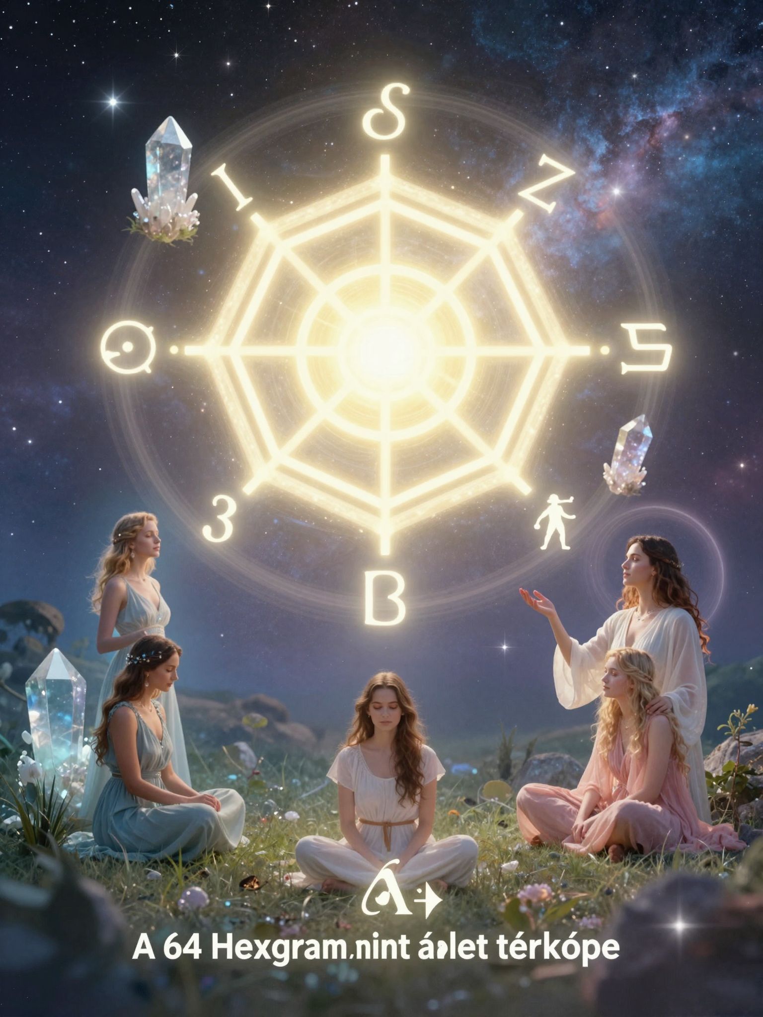 A 64 hexagram az élet mély összefüggéseit tükrözi.