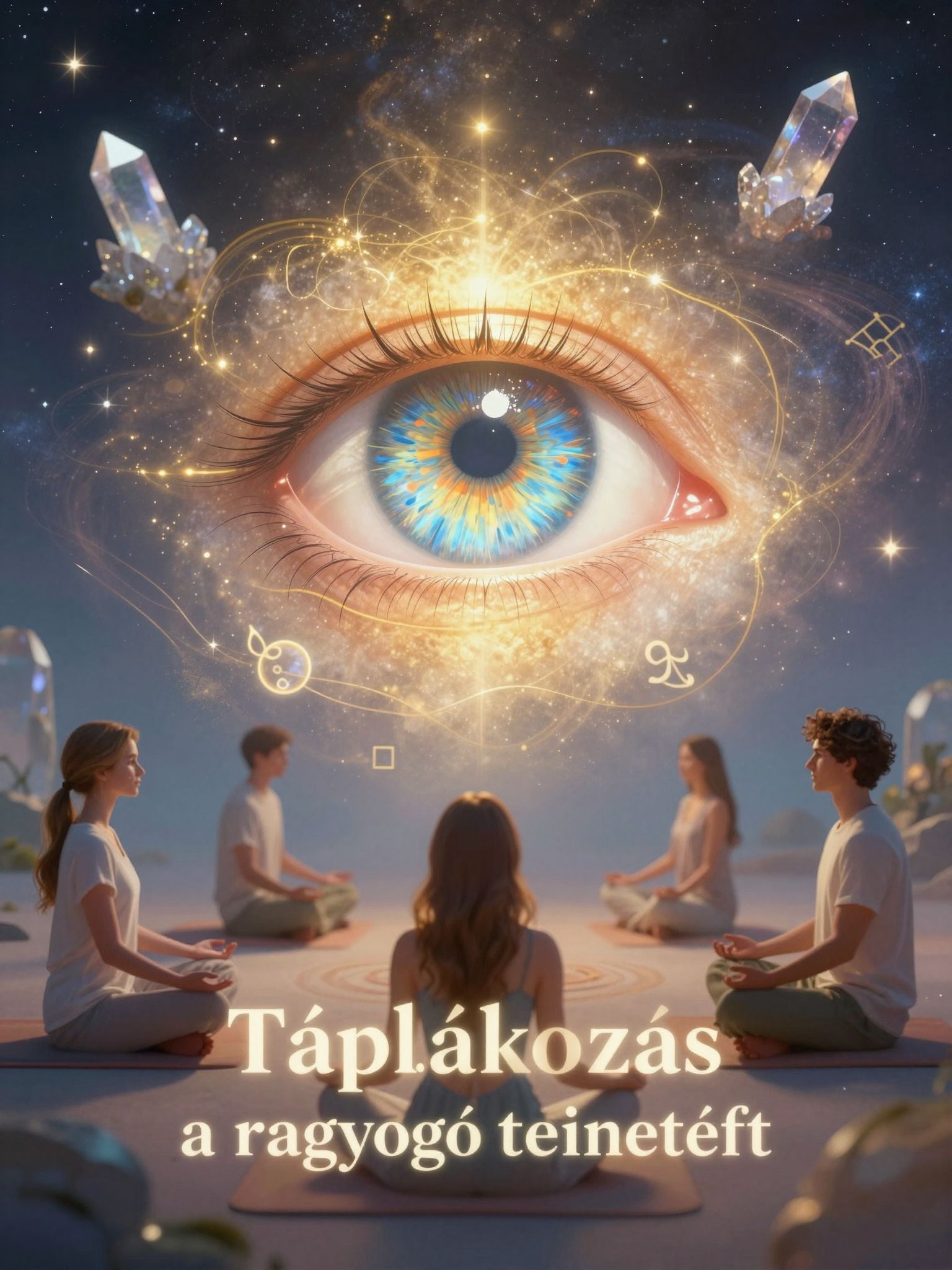 A tápláló ételek javítják a szem egészségét.
