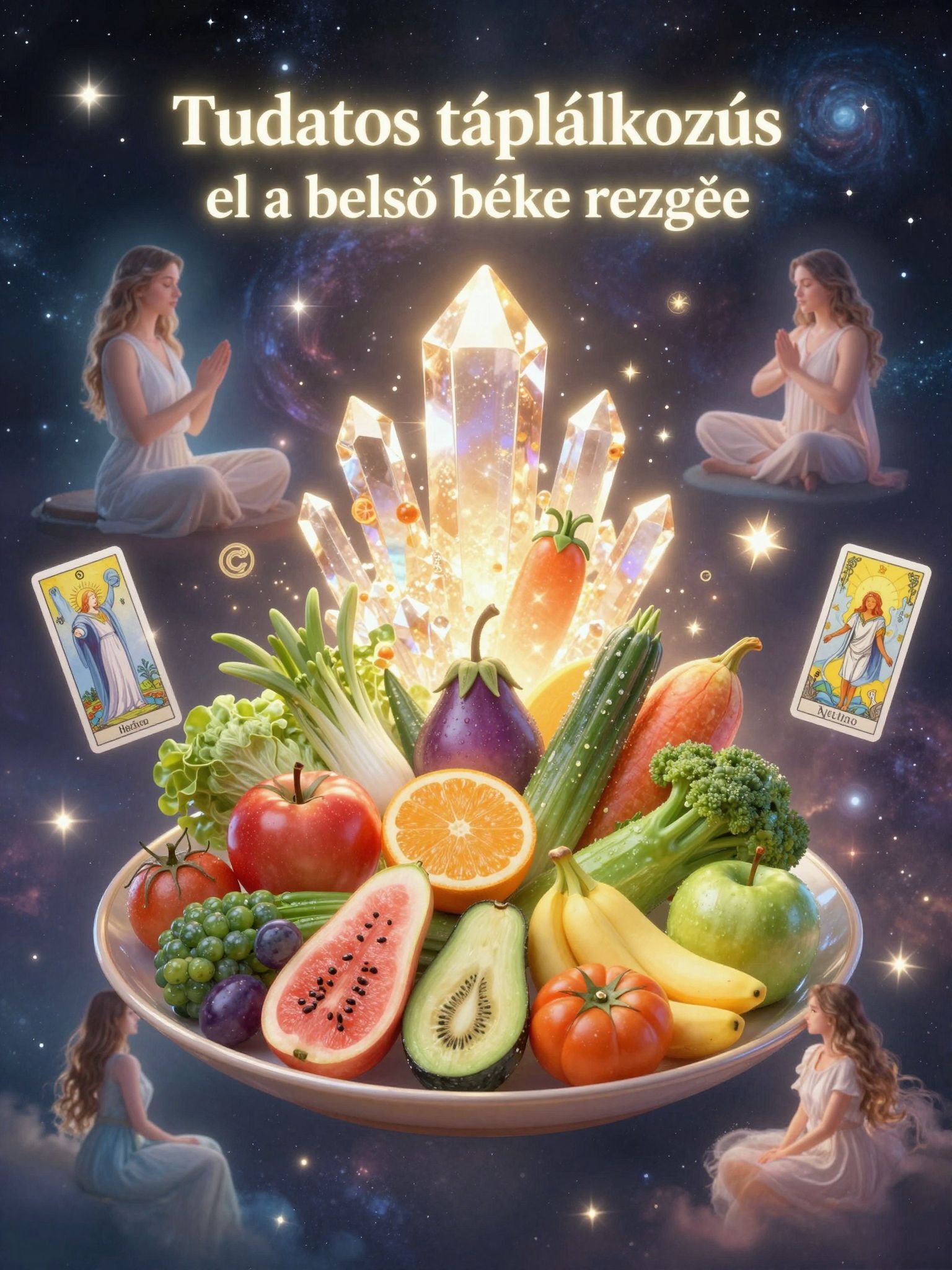 A tudatos táplálkozás erősíti a belső békét.