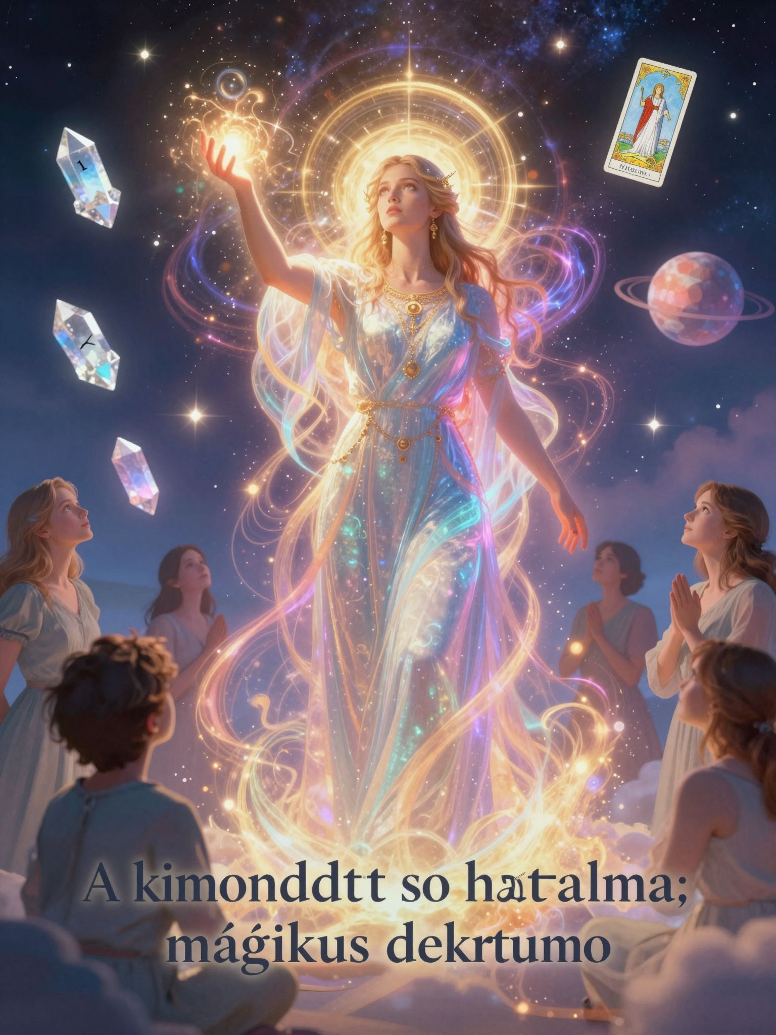 A kimondott szónak varázslatos ereje van a kötésekben.