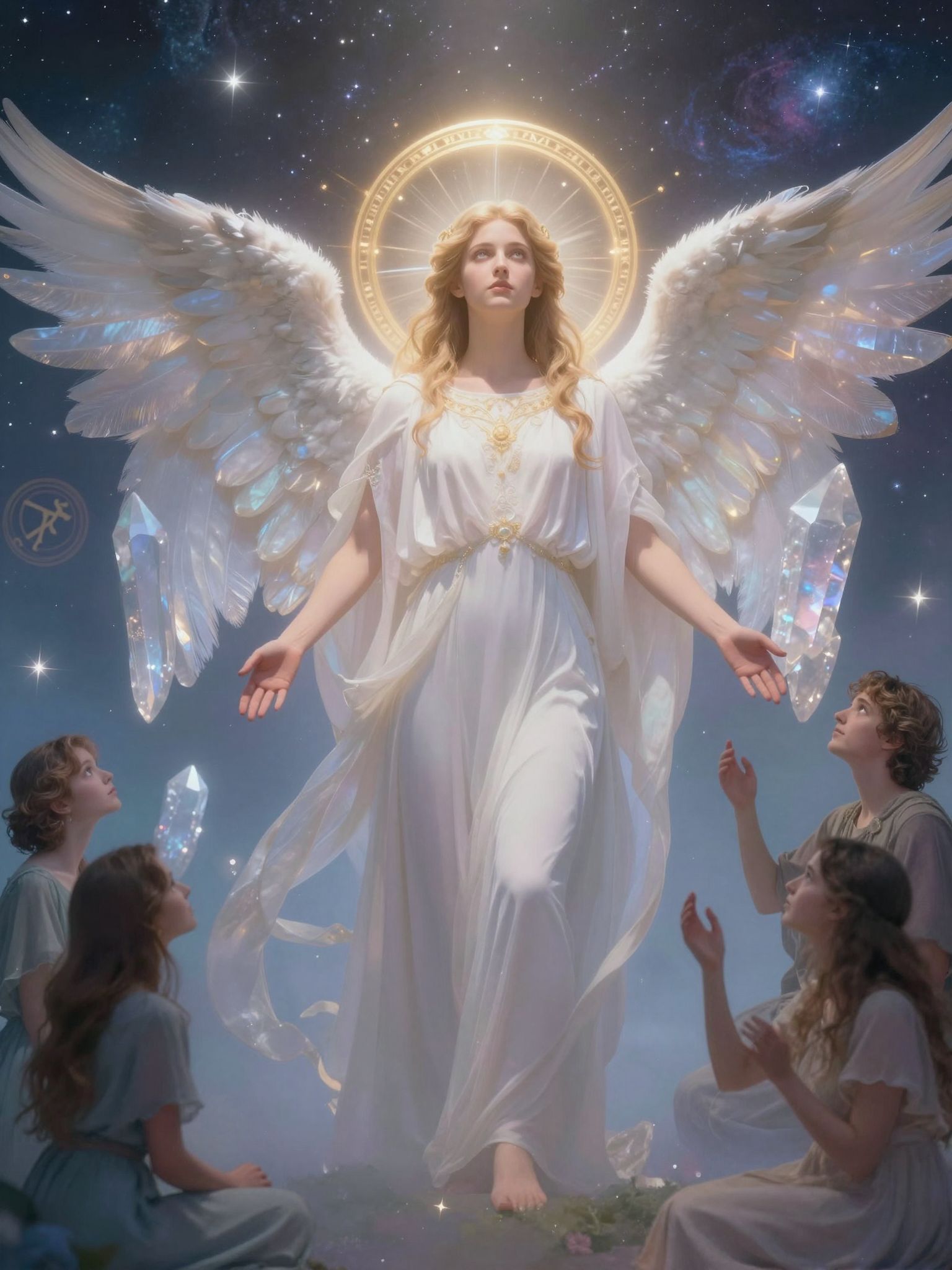 Az angyali hierarchia tisztelete segít a spiritualitás fejlődésében.