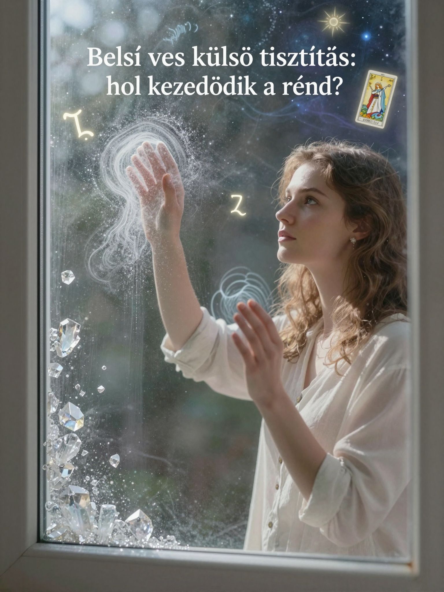 A belső rend teremtése elősegíti a külső tisztaságot.