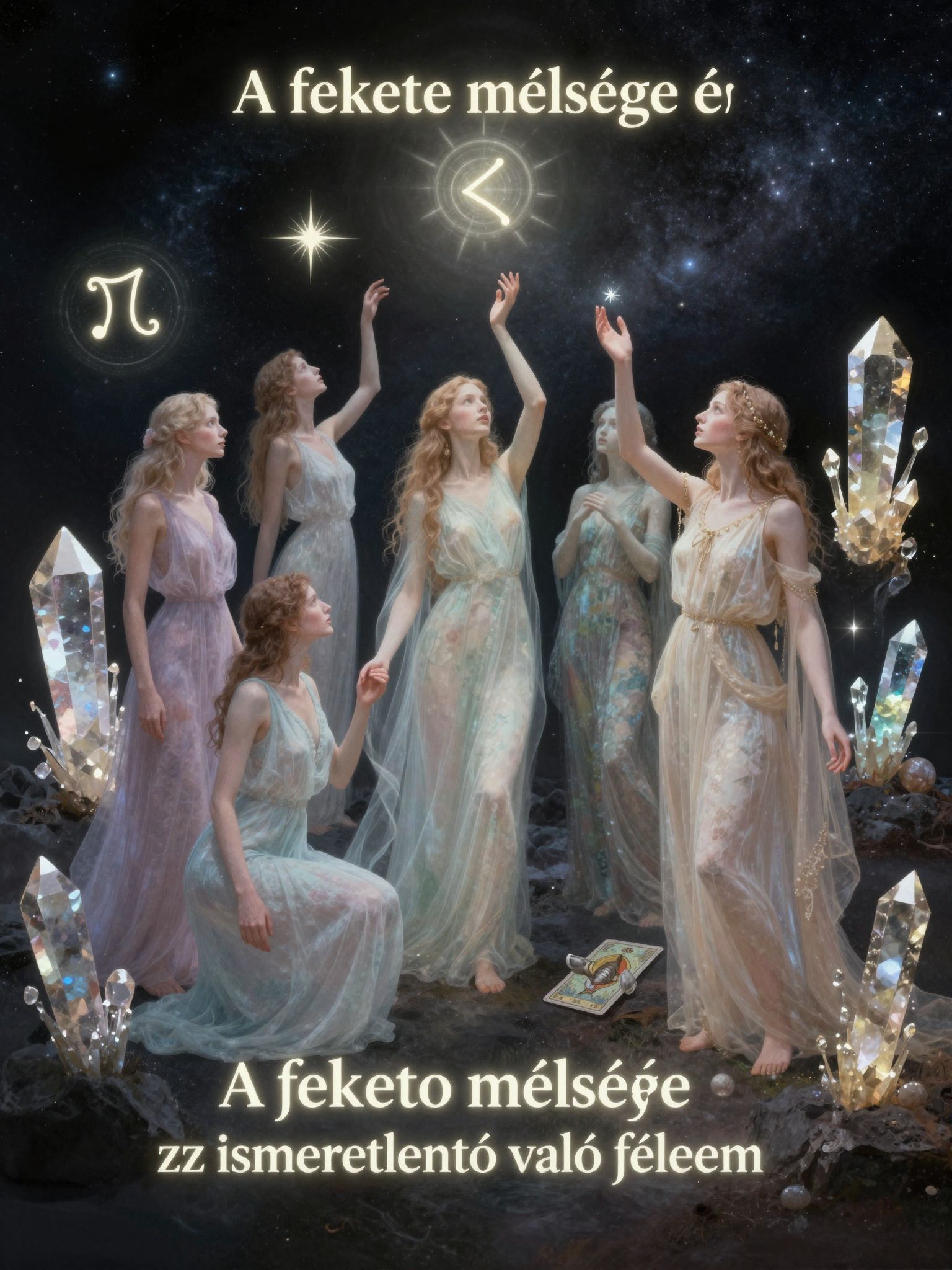 A fekete mélysége az ismeretlentől való félelem szimbóluma.