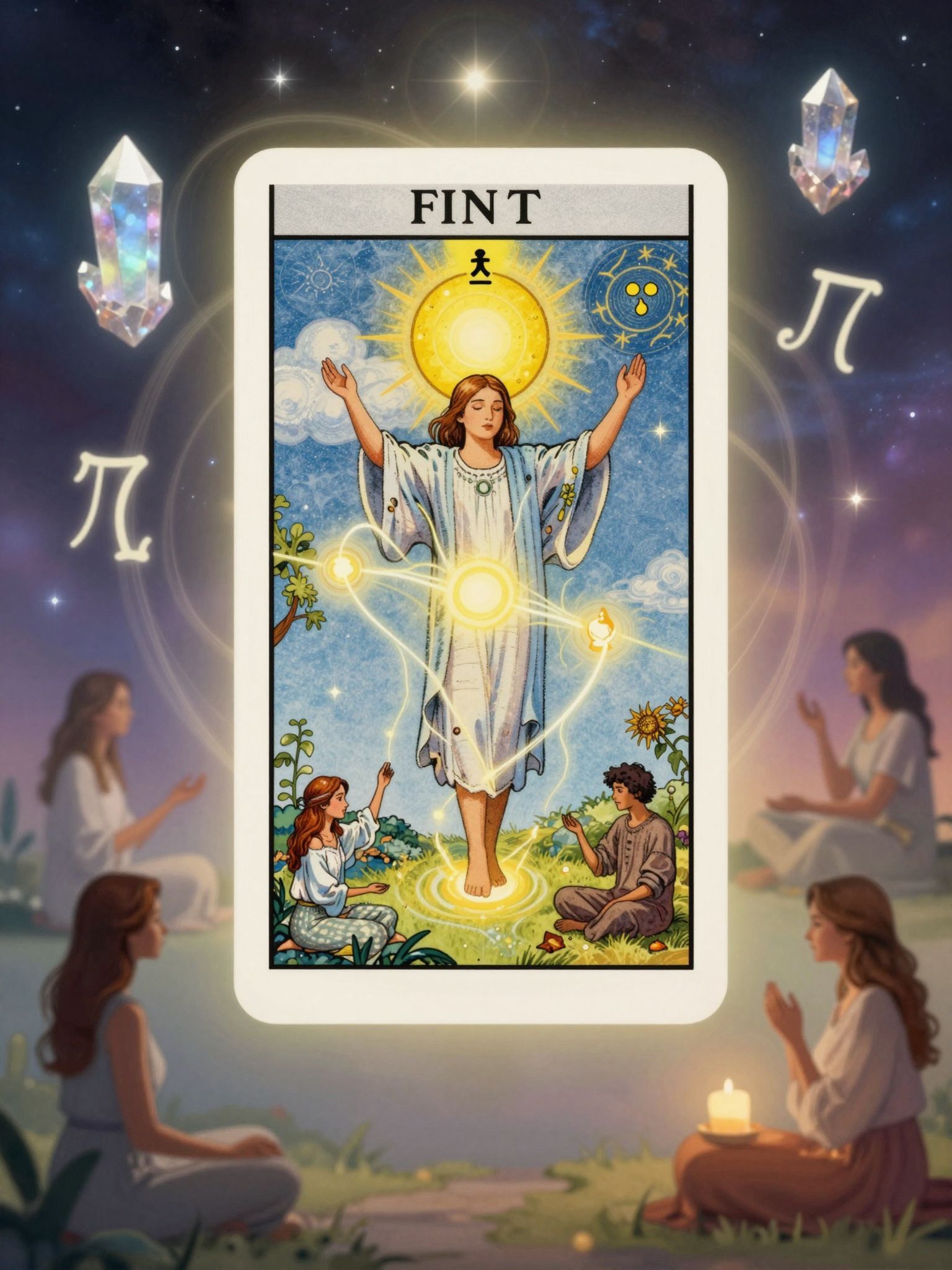 A tarot tükrözi belső világunk kapcsolatát a külvilággal.