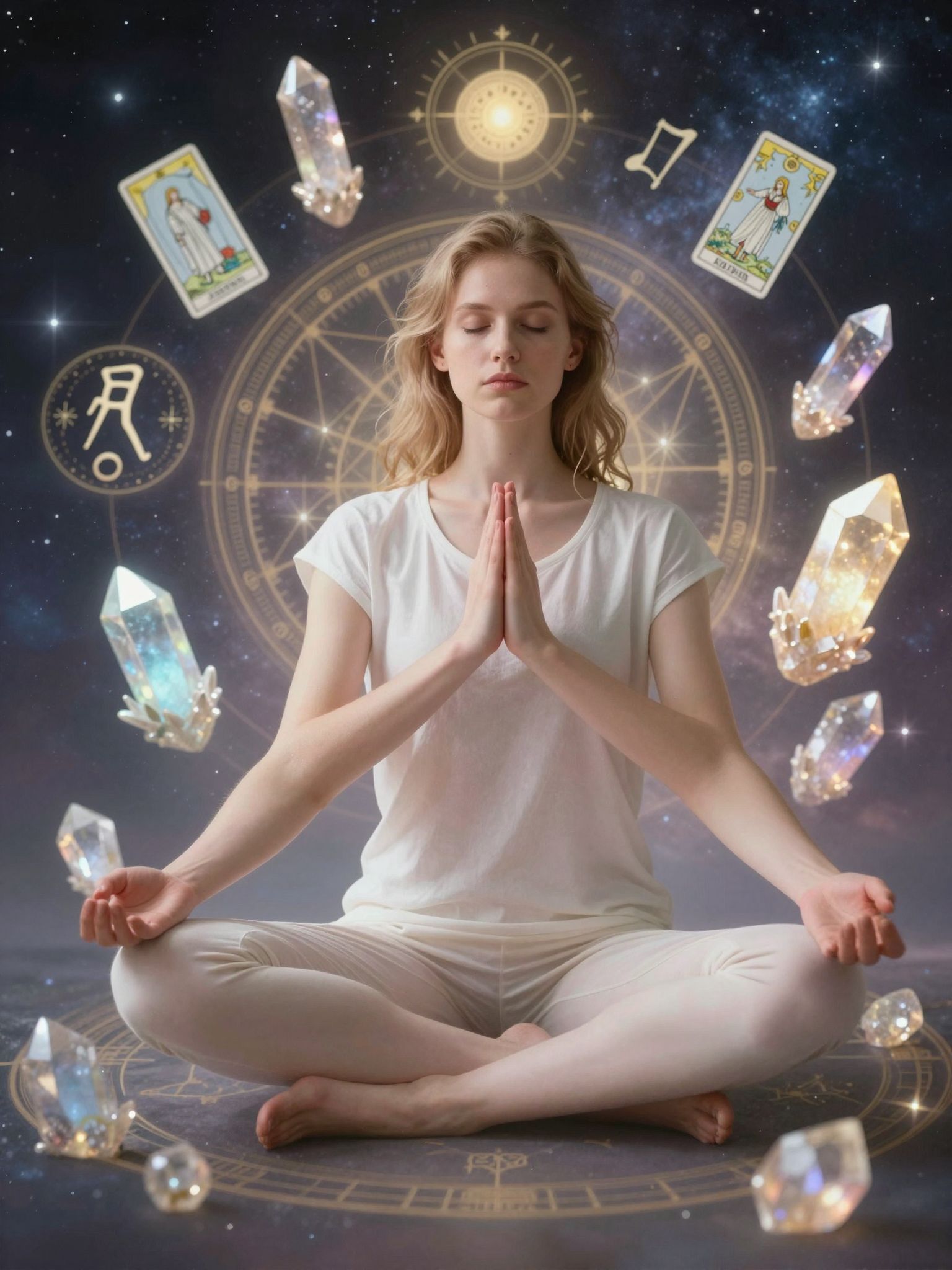A meditáció fokozza a kreativitást és a belső békét.