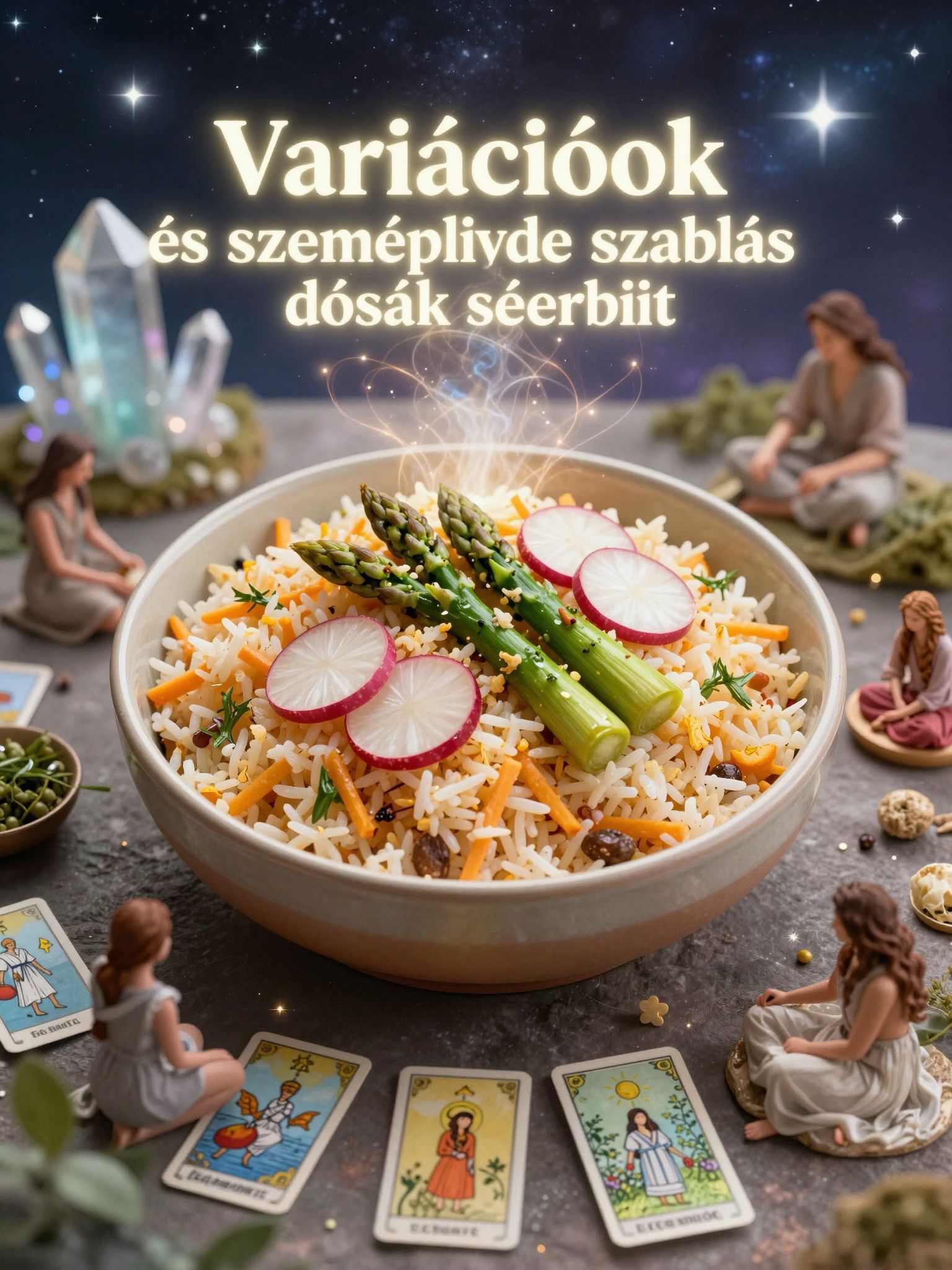 A Vata, Pitta, és Kapha dósák szerint variálhatók az ízek.